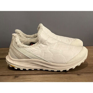 Merrell Women's Antora 3 Thermo Moc Bootie Sneaker Hiker Size 8 White Chalk